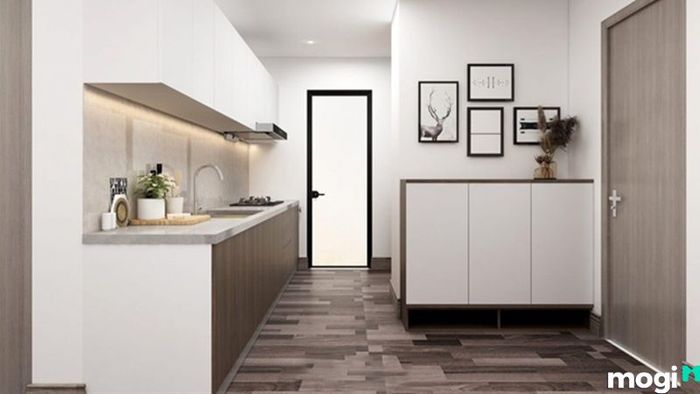 Nhà bếp nhỏ gọn và tiện lợi