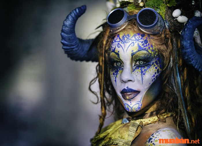 Body painting là một thể loại nghệ thuật thuộc về nghệ thuật thị giác