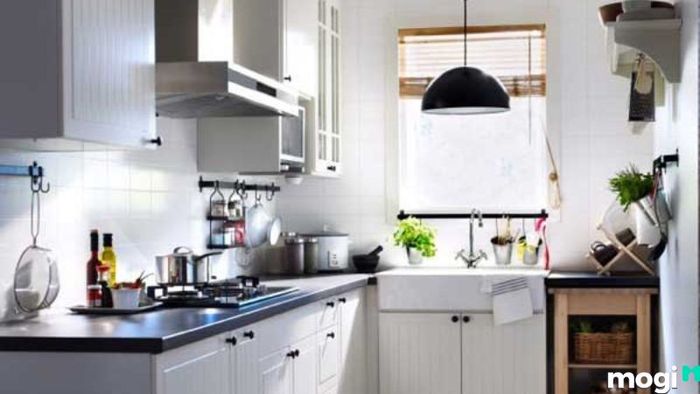 Nhà bếp nhỏ gọn và tiện ích