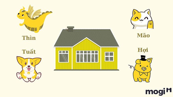 Sơn màu vàng hợp với tuổi nào?