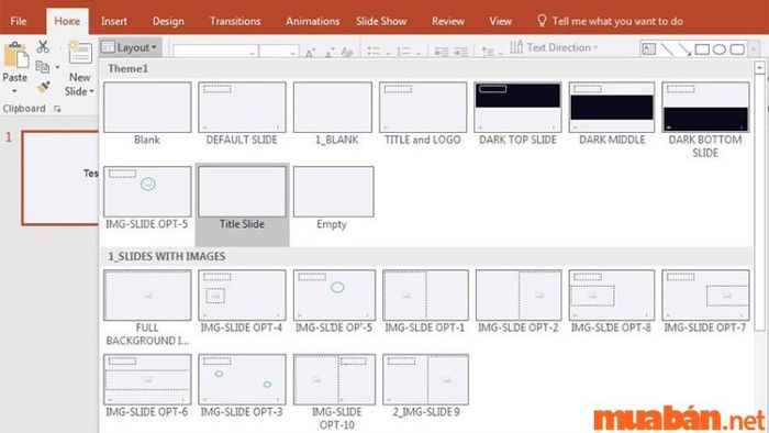 Lựa chọn và điều chỉnh bố cục cho CV PowerPoint phù hợp