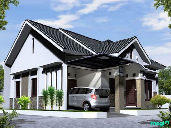 Nhà cấp 4 mái Thái 1
