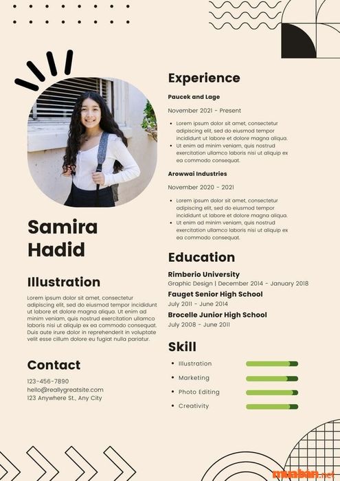 Mẫu CV PowerPoint mang phong cách riêng