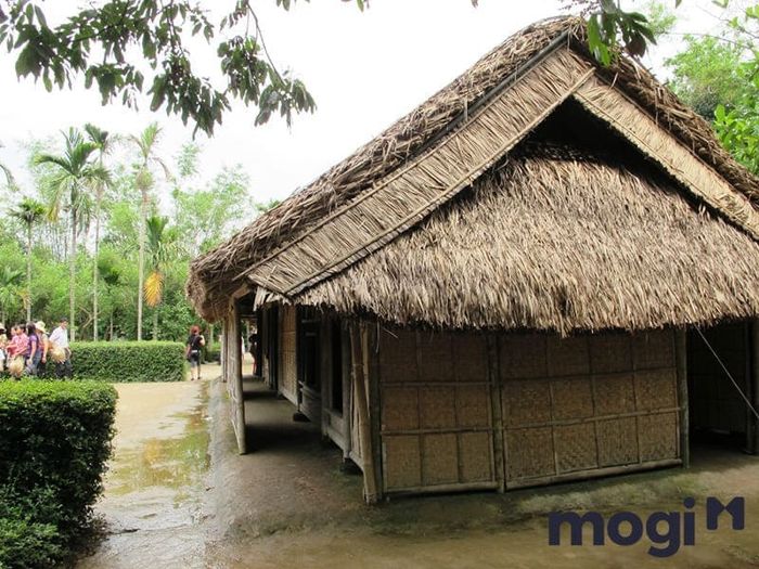 Nhà lá vẫn là lựa chọn để sinh sống ở nhiều vùng quê Việt Nam.