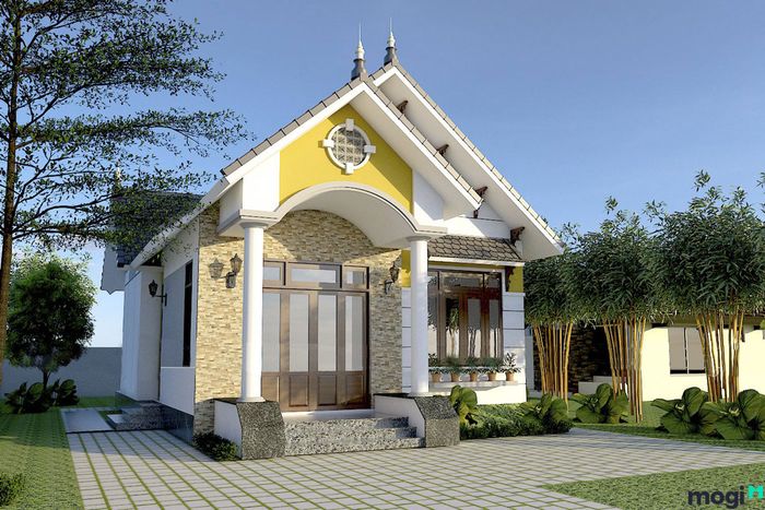 nhà cấp 4 mái thái 09