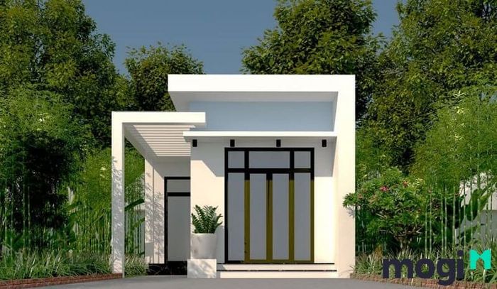 Nhà cấp 4 mái tôn được nhiều gia đình ưa chuộng