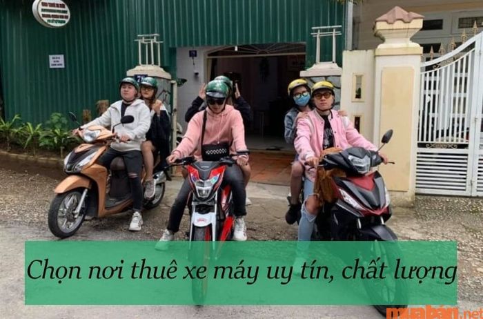 Hãy chọn những địa điểm cho thuê xe uy tín để đảm bảo bạn luôn nhận được xe chất lượng.