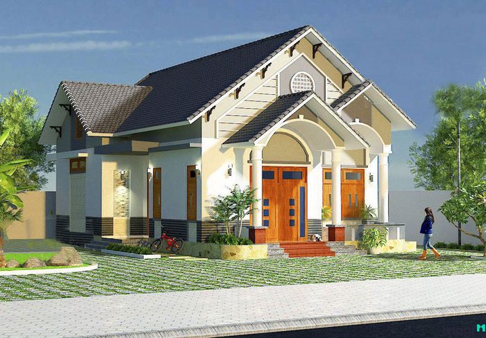 nhà cấp 4 mái thái 08