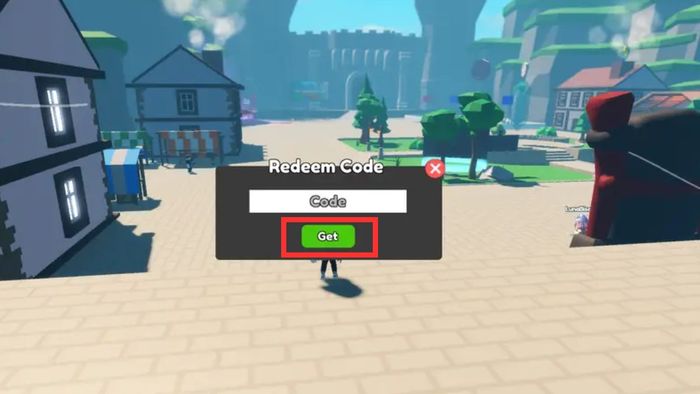 Hướng dẫn nhập mã code Units Battlegrounds - bước 3