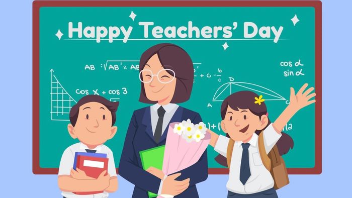 Viết thư 20/11 bằng tiếng Anh để tri ân thầy cô