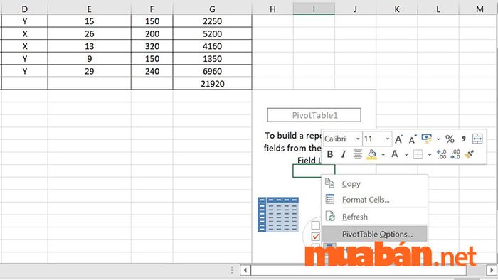 Lợi ích của pivot table là gì