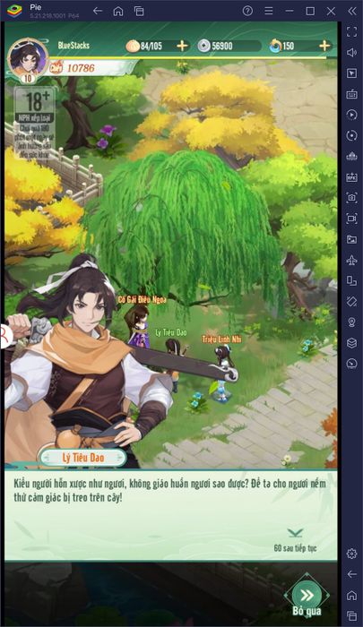 Hướng dẫn cho người mới bắt đầu chơi Gặp Lại Tiêu Dao-3Tonline trên PC qua BlueStacks