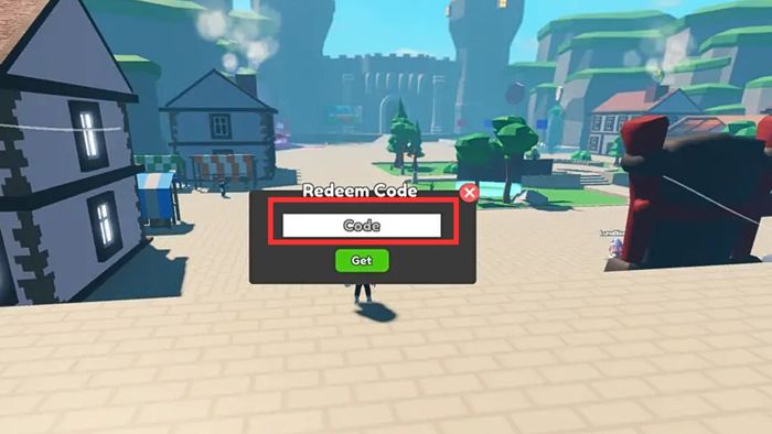 Hướng dẫn nhập mã code Units Battlegrounds - bước 2