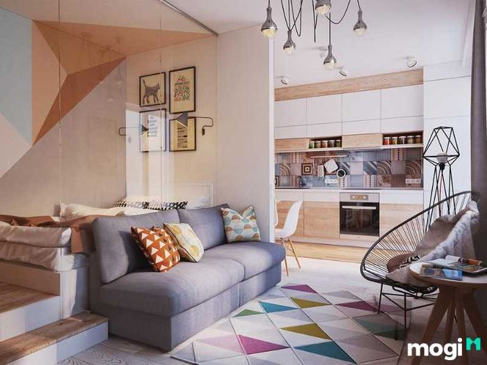 Mẫu thiết kế nội thất chung cư 3 phòng ngủ