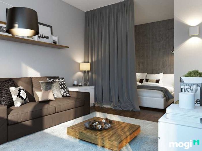 Mẫu thiết kế nội thất chung cư 30m2