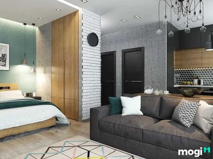 Mẫu thiết kế nội thất chung cư 40m2