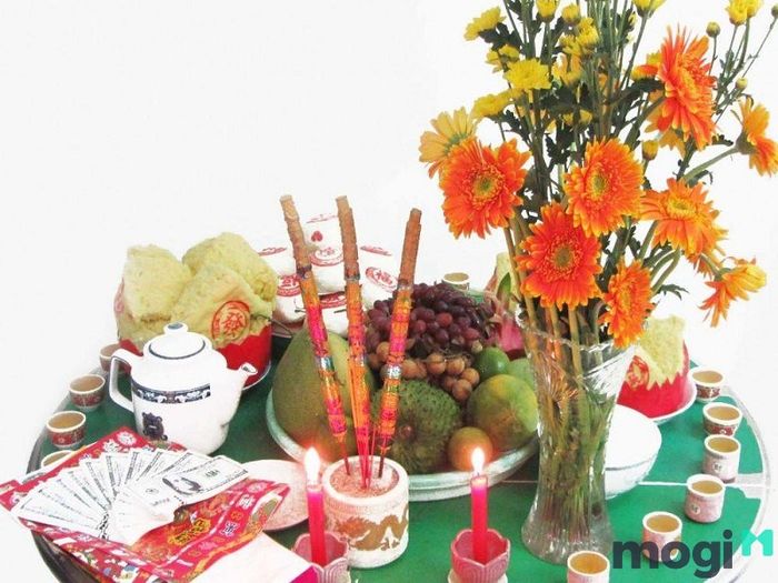 Chuẩn bị lễ vật cho lễ động thổ