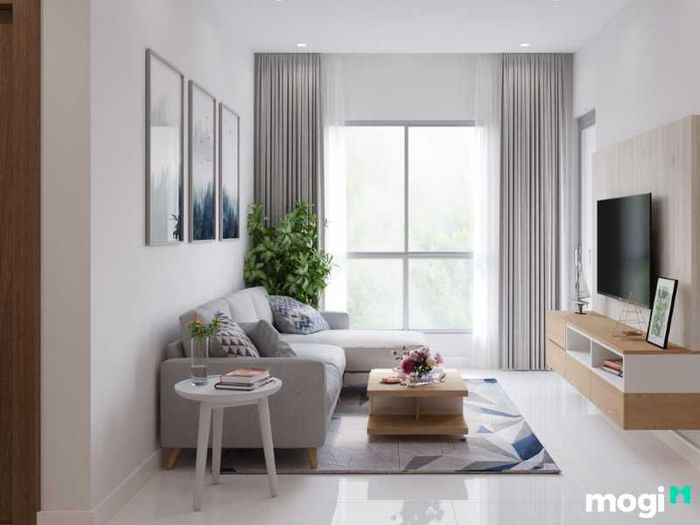 Mẫu thiết kế nội thất chung cư 50m2