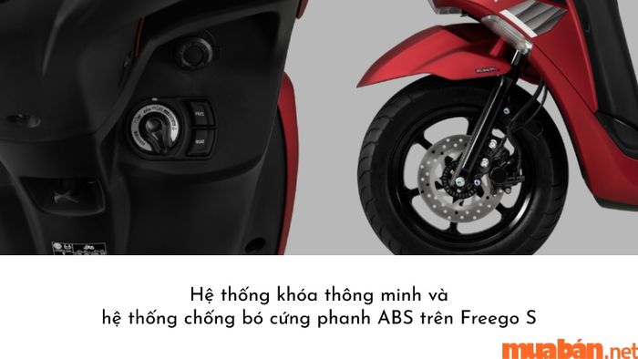 Hệ thống chống bó phanh ABS trang bị trên Freego 2023