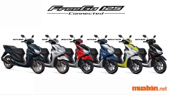 màu sắc của Yamaha Freego 2023