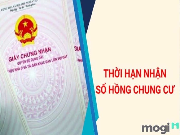 Thời gian bàn giao sổ