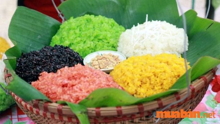 Khi đến Định Hóa, đừng quên ghé thăm Nhà tưởng niệm Bác Hồ để dâng hương và thưởng thức xôi ngũ sắc nhé!