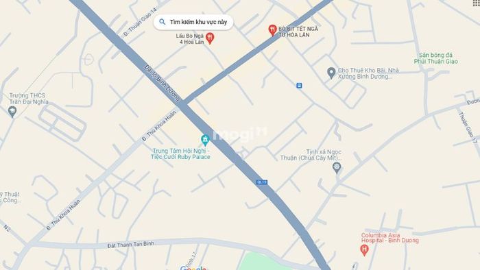 Ngã tư Hòa Lân tọa lạc ở đâu?