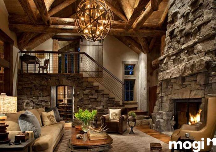 Phong cách thiết kế Rustic (Rustic Style) thể hiện sự yêu thích đối với vẻ đẹp tự nhiên