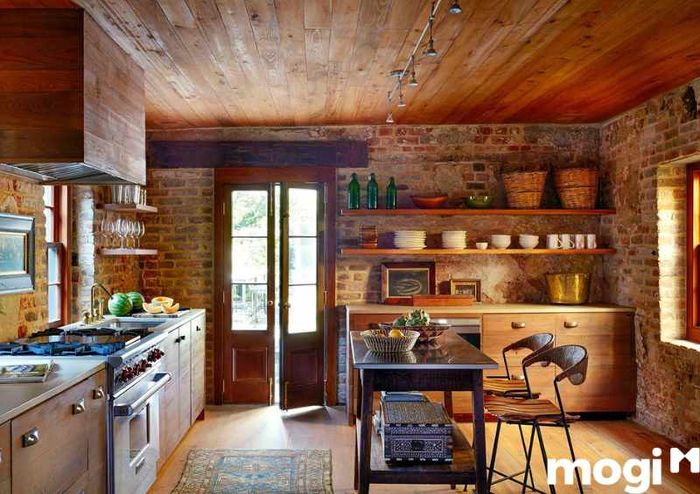 Phong cách thiết kế nội thất Rustic tập trung vào việc lựa chọn vật trang trí tự nhiên