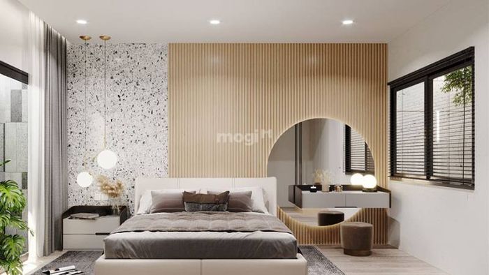Phòng ngủ cho nữ với thiết kế đơn giản nhưng sang trọng