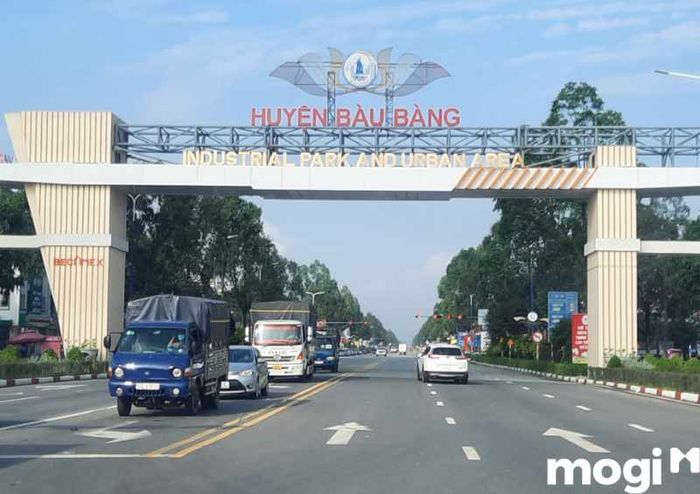 Cơ sở hạ tầng kỹ thuật tại huyện Bàu Bàng, Bình Dương