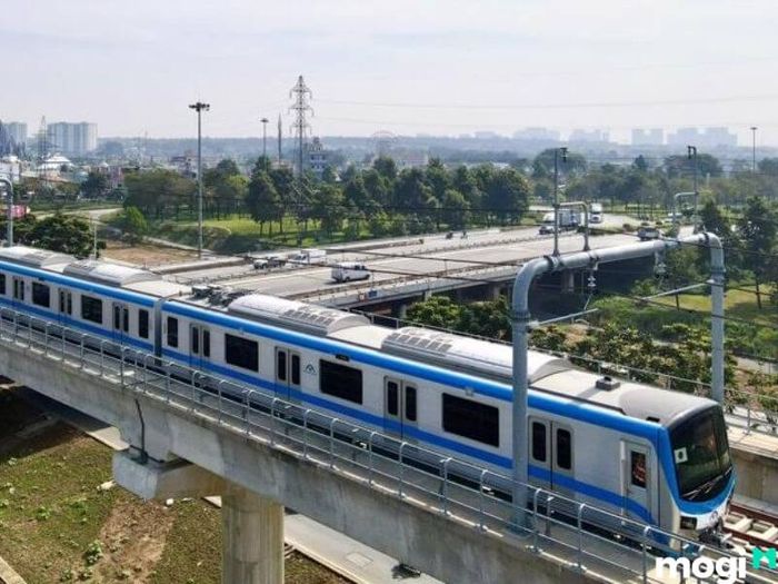 Dự kiến, tuyến metro số 1 Bến Thành – Suối Tiên sẽ bắt đầu thử nghiệm toàn tuyến vào dịp lễ 30 tháng 4 năm nay.