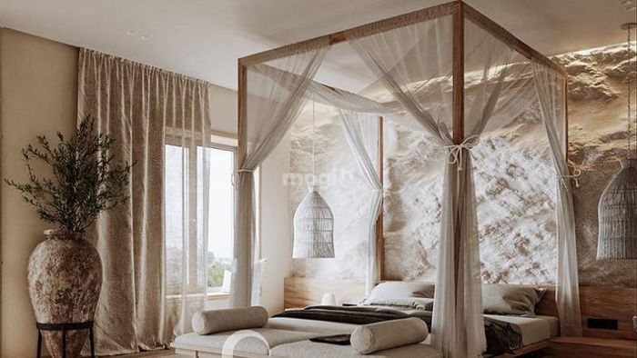 Thiết kế theo phong cách Wabi Sabi nhấn mạnh sự tối giản và vẻ đẹp bền bỉ theo thời gian