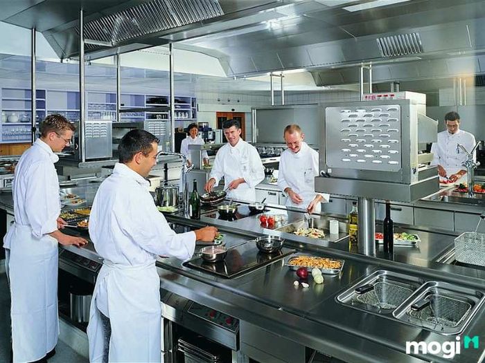 Thiết kế không gian bếp nhà hàng chuyên nghiệp