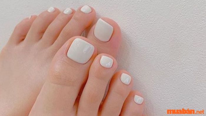 Mẫu nail chân đẹp 2024