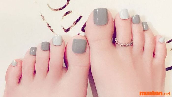 Mẫu nail chân đẹp 2024