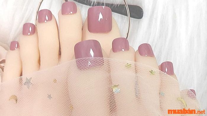 Mẫu nail chân đẹp nhất 2024