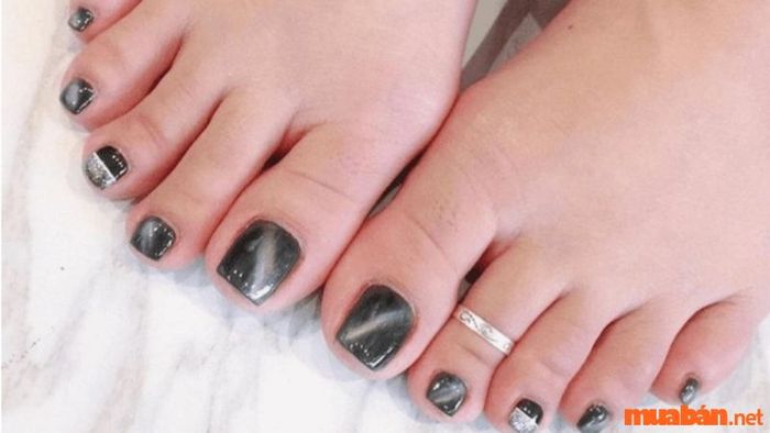 Mẫu nail chân đẹp 2024