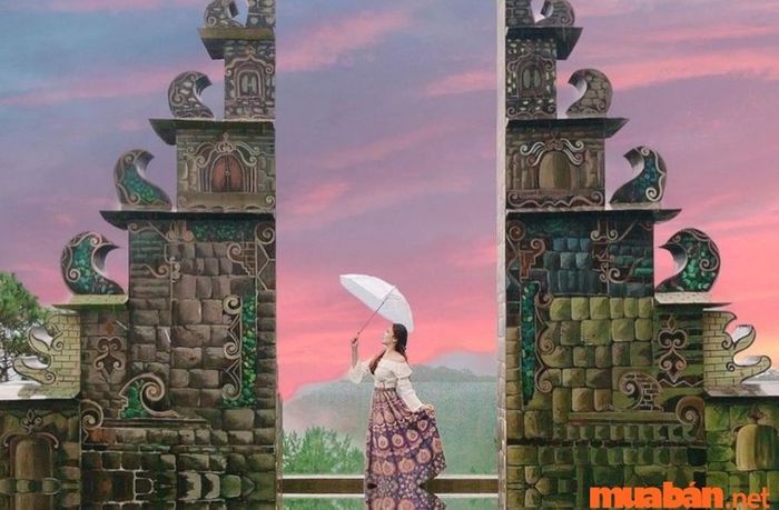 Cổng Trời Bali Đà Lạt là nơi lý tưởng để bạn thoả sức sáng tạo với những bức ảnh tuyệt vời.
