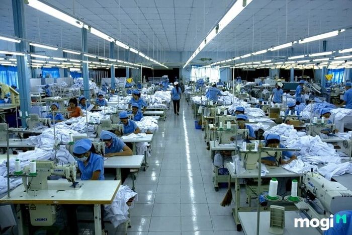 KCN Sóng Thần 1 nổi bật với rất nhiều công ty hoạt động trong lĩnh vực may mặc.