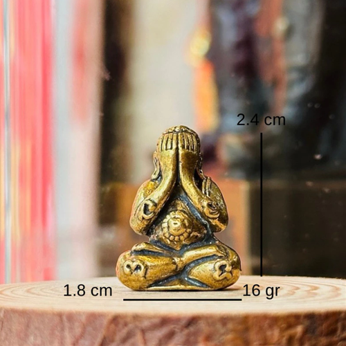 Phật Bịt Mắt Thái Lan làm bằng đồng
