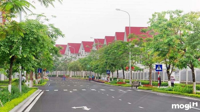 Không gian sống xanh tại các biệt thự An Hưng