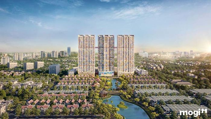 không gian sống trong lành, xanh mát
