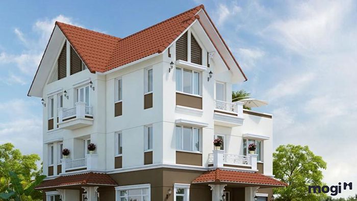 Phối cảnh biệt thự tại khu đô thị An Hưng