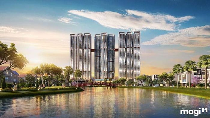 Phối cảnh của các căn hộ chung cư tại An Hưng