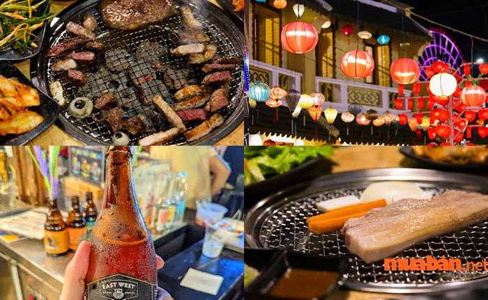 Quán nhậu Pom Beer là một địa chỉ ăn đêm rất được giới trẻ yêu thích tại Đà Nẵng.