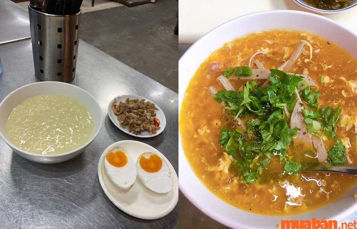Quán Cháo Trắng Hột Vịt Muối 100 nổi bật với thực đơn đa dạng, mỗi món cháo đều mang hương vị đặc sắc riêng biệt, hấp dẫn thực khách mọi lứa tuổi.