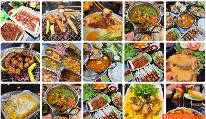 Nhóp Nhép Lẩu & Nướng là quán ăn đêm Đà Nẵng nổi bật với các món ăn chất lượng cao, được thực khách yêu thích