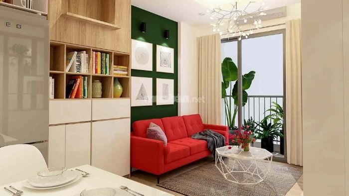 Phòng khách lý tưởng cho gia chủ mệnh Hỏa sẽ chú trọng đến sự ấm áp và nổi bật từ các gam màu nóng.