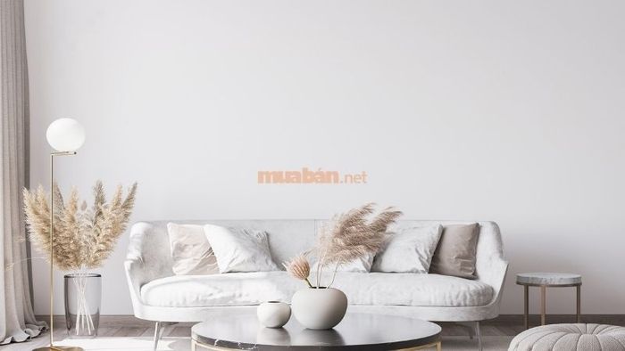 Sự phối hợp màu sắc tinh tế tạo ra một phòng khách hoàn hảo và đầy ấn tượng.